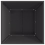 Fogón Cuadrado Negro 60x60x35 cm Acero de , Chimeneas - Ref: Foro24-858910, Precio: 70,17 €, Descuento: %