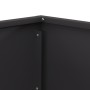 Fogón Cuadrado Negro 60x60x35 cm Acero de , Chimeneas - Ref: Foro24-858910, Precio: 70,17 €, Descuento: %
