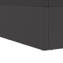 Fogón Cuadrado Negro 60x60x35 cm Acero de , Chimeneas - Ref: Foro24-858910, Precio: 70,17 €, Descuento: %