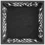 Hoguera Cuadrada Negra 40x40x40 cm Acero de , Chimeneas - Ref: Foro24-858912, Precio: 59,81 €, Descuento: %