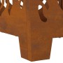 Chimenea VidaXL Cuadrada 40x40x40 cm de Acero Resistente a la Intemperie de , Chimeneas - Ref: Foro24-858913, Precio: 54,87 €...