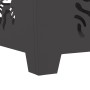 Fogata Cuadrada Negra 60x60x40 cm Acero de , Chimeneas - Ref: Foro24-858914, Precio: 76,71 €, Descuento: %