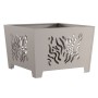 Fuego Hoguera Cuadrada 60x60x40 cm Acero Resistente a la Intemperie de , Chimeneas - Ref: Foro24-858915, Precio: 69,44 €, Des...
