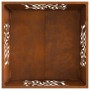 Fuego Hoguera Cuadrada 60x60x40 cm Acero Resistente a la Intemperie de , Chimeneas - Ref: Foro24-858915, Precio: 69,44 €, Des...