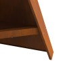 Soporte para Fogatas Pirámide Negra 58x36x100 cm Acero | Foro24.es | Tu tienda online para hogar, jardín y más Foro24.es
