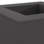 Fogón Cuadrado Negro 60x60x30 cm Acero de , Chimeneas - Ref: Foro24-858918, Precio: 100,25 €, Descuento: %