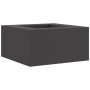 Hoguera cuadrada negra 80x80x40 cm de acero de , Chimeneas - Ref: Foro24-858920, Precio: 146,70 €, Descuento: %