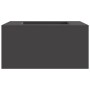 Hoguera cuadrada negra 80x80x40 cm de acero de , Chimeneas - Ref: Foro24-858920, Precio: 146,70 €, Descuento: %