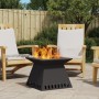 Hoguera  Negra 48x48x40 cm Acero | Foro24.es | Tu tienda online para hogar, jardín y más Foro24.es
