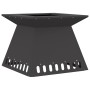 Hoguera  Negra 48x48x40 cm Acero | Foro24.es | Tu tienda online para hogar, jardín y más Foro24.es