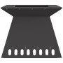 Hoguera  Negra 48x48x40 cm Acero | Foro24.es | Tu tienda online para hogar, jardín y más Foro24.es