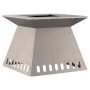Hoguera 48x48x40 cm Acero Resistente a la Intemperie de , Chimeneas - Ref: Foro24-858923, Precio: 75,20 €, Descuento: %