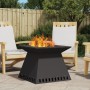 Fogata Negra 60x60x50 cm Acero | Foro24.es | Tu tienda online para hogar, jardín y más Foro24.es