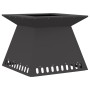 Fogata Negra 60x60x50 cm Acero | Foro24.es | Tu tienda online para hogar, jardín y más Foro24.es