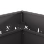 Hoguera Cuadrada Negra 60x60x30 cm de Acero | Foro24.es | Tu tienda online para hogar, jardín y más Foro24.es