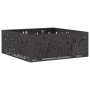 Chimenea de Jardín Cuadrada Negra 80x80x30 cm de Acero de , Chimeneas - Ref: Foro24-858928, Precio: 113,06 €, Descuento: %