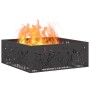 Chimenea de Jardín Cuadrada Negra 80x80x30 cm de Acero de , Chimeneas - Ref: Foro24-858928, Precio: 113,06 €, Descuento: %