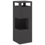 Hoguera cuadrada Negra 35x35x100 cm Acero de , Chimeneas - Ref: Foro24-858930, Precio: 104,98 €, Descuento: %