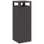 Hoguera cuadrada Negra 35x35x100 cm Acero de , Chimeneas - Ref: Foro24-858930, Precio: 104,98 €, Descuento: %