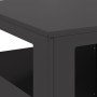 Hoguera cuadrada Negra 35x35x100 cm Acero de , Chimeneas - Ref: Foro24-858930, Precio: 104,98 €, Descuento: %