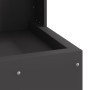 Hoguera cuadrada Negra 35x35x100 cm Acero de , Chimeneas - Ref: Foro24-858930, Precio: 104,98 €, Descuento: %