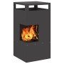 Hoguera  Negra 50x50x100 cm de Acero | Foro24.es | Tu tienda online para hogar, jardín y más Foro24.es