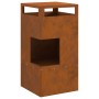 Hoguera 50x50x100 cm Acero Resistente a la Intemperie de , Chimeneas - Ref: Foro24-858933, Precio: 125,05 €, Descuento: %