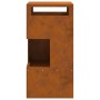 Hoguera 50x50x100 cm Acero Resistente a la Intemperie de , Chimeneas - Ref: Foro24-858933, Precio: 125,05 €, Descuento: %