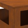 Hoguera 50x50x100 cm Acero Resistente a la Intemperie de , Chimeneas - Ref: Foro24-858933, Precio: 125,05 €, Descuento: %