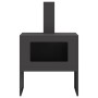 Hoguera con Chimenea Negra 60x40x96 cm Acero de , Chimeneas - Ref: Foro24-858934, Precio: 102,98 €, Descuento: %