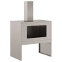 Hoguera con Chimenea 60x40x96 cm Acero envejido de , Chimeneas - Ref: Foro24-858935, Precio: 95,11 €, Descuento: %