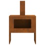 Hoguera con Chimenea 60x40x96 cm Acero envejido de , Chimeneas - Ref: Foro24-858935, Precio: 95,11 €, Descuento: %