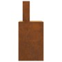 Hoguera con Chimenea 60x40x96 cm Acero envejido de , Chimeneas - Ref: Foro24-858935, Precio: 95,11 €, Descuento: %