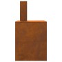 Hoguera con Chimenea 80x50x96 cm Acero Envejecido de , Chimeneas - Ref: Foro24-858937, Precio: 122,43 €, Descuento: %