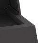 Hoguera con Almacenamiento de Leña Negra 60x35x100 cm Acero de , Chimeneas - Ref: Foro24-858938, Precio: 112,58 €, Descuento: %