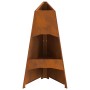 Hoguera Pyramid 50x45x95 cm de Acero envejecido de , Chimeneas - Ref: Foro24-858941, Precio: 82,50 €, Descuento: %