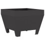 Hoguera Cuadrada Negra 50x50x30 cm de Acero de , Chimeneas - Ref: Foro24-858942, Precio: 63,09 €, Descuento: -5%%
