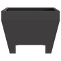 Hoguera Cuadrada Negra 50x50x30 cm de Acero de , Chimeneas - Ref: Foro24-858942, Precio: 63,09 €, Descuento: -5%%