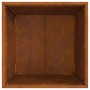 Fogata Cuadrada 50x50x30 cm de Acero Resistente al Clima de , Chimeneas - Ref: Foro24-858943, Precio: 63,19 €, Descuento: -5%%