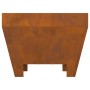 Fogata Cuadrada 50x50x30 cm de Acero Resistente al Clima de , Chimeneas - Ref: Foro24-858943, Precio: 63,19 €, Descuento: -5%%