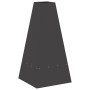 Hoguera con Almacenamiento para Troncos Negra 50x50x100 cm Acero de , Chimeneas - Ref: Foro24-858948, Precio: 124,85 €, Descu...