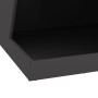Hoguera con Almacenamiento para Troncos Negra 50x50x100 cm Acero de , Chimeneas - Ref: Foro24-858948, Precio: 124,85 €, Descu...