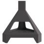 Hoguera con Chimenea Negro 50x43x52 cm Acero | Foro24.es | Tu tienda online para hogar, jardín y más Foro24.es