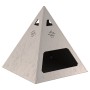 Hoguera Pirámide 50x50x51 cm Acero Resistente a la Intemperie de , Chimeneas - Ref: Foro24-858953, Precio: 62,82 €, Descuento: %