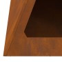 Hoguera Pirámide 50x50x51 cm Acero Resistente a la Intemperie de , Chimeneas - Ref: Foro24-858953, Precio: 62,82 €, Descuento: %