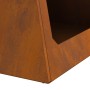 Hoguera Pirámide 50x50x51 cm Acero Resistente a la Intemperie de , Chimeneas - Ref: Foro24-858953, Precio: 62,82 €, Descuento: %