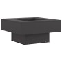 Fogata Cuadrada Negra 60x60x30 cm Acero de , Chimeneas - Ref: Foro24-858954, Precio: 90,46 €, Descuento: %
