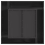 Hoguera cuadrada negra de acero 80x80x40 cm de , Chimeneas - Ref: Foro24-858956, Precio: 138,27 €, Descuento: %