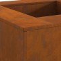 Hoguera Cuadrada 80x80x40 cm de Acero Resistente al Clima de , Chimeneas - Ref: Foro24-858957, Precio: 129,62 €, Descuento: %