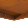 Hoguera Cuadrada 80x80x40 cm de Acero Resistente al Clima de , Chimeneas - Ref: Foro24-858957, Precio: 129,62 €, Descuento: %